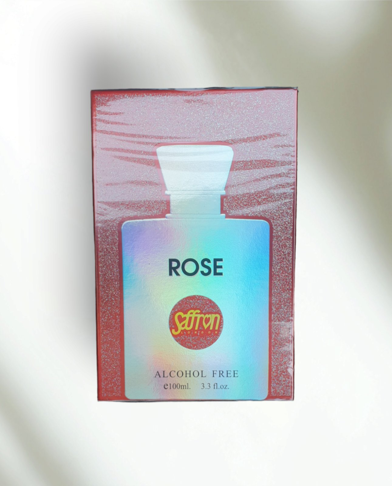 Arabian Perfume for Men • ROSE • Alcohol Free • 100ml • Free Gift 3ml Perfume Oil included •