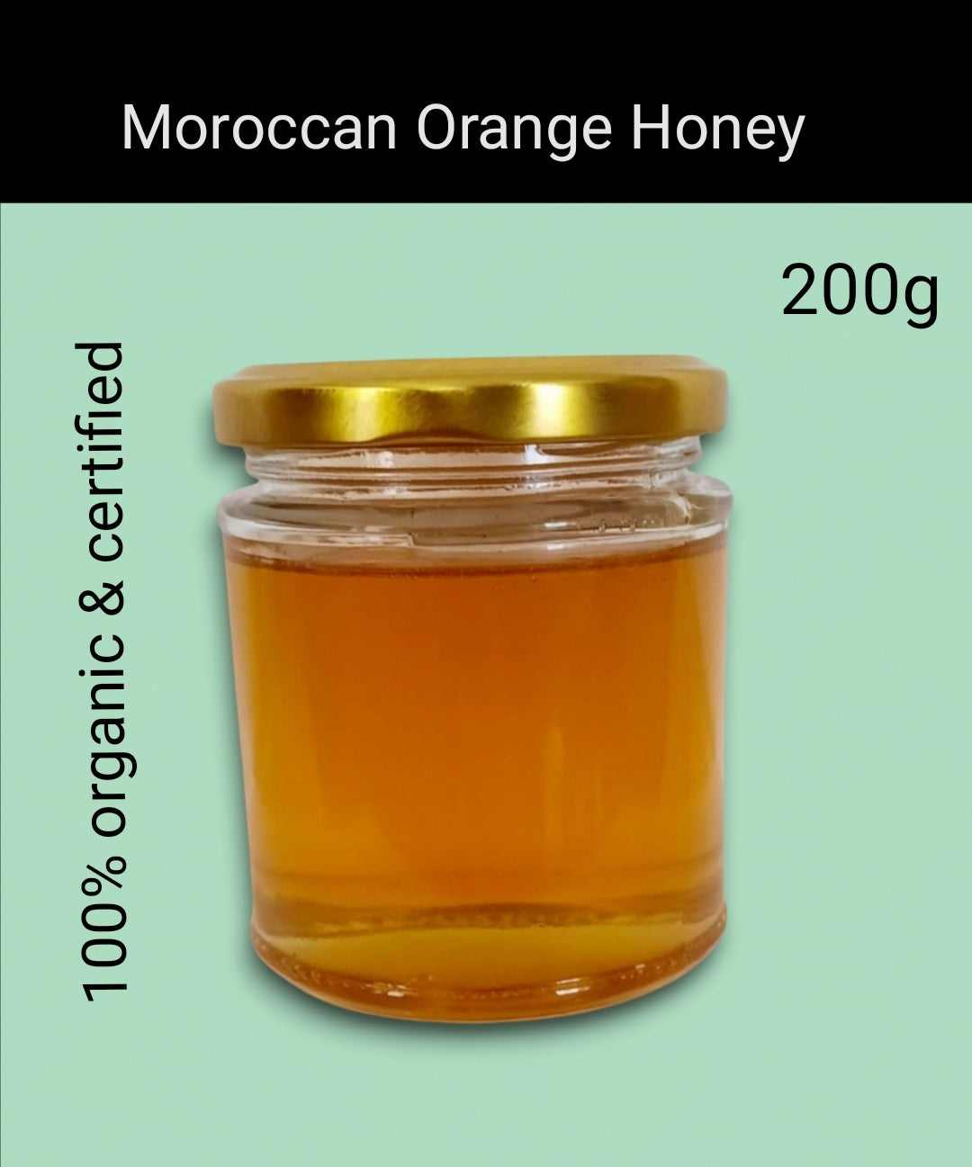 Organic Orange Moroccan Honey