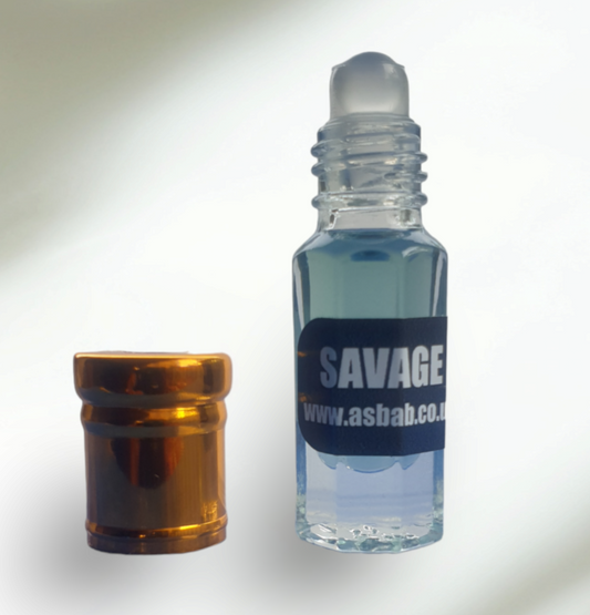 Perfume Oil Attar • SAVAGE • 3ml • For Men •