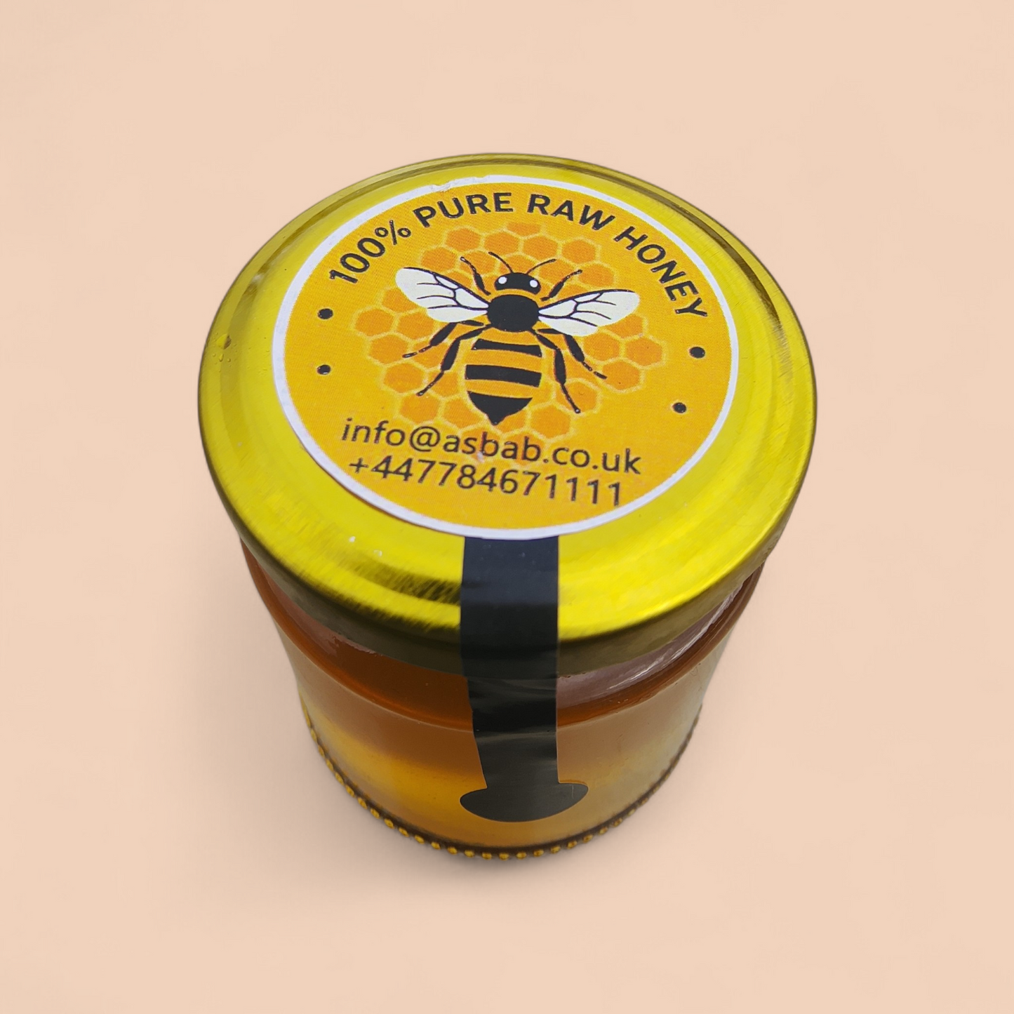 Organic orange moroccan honey 190g