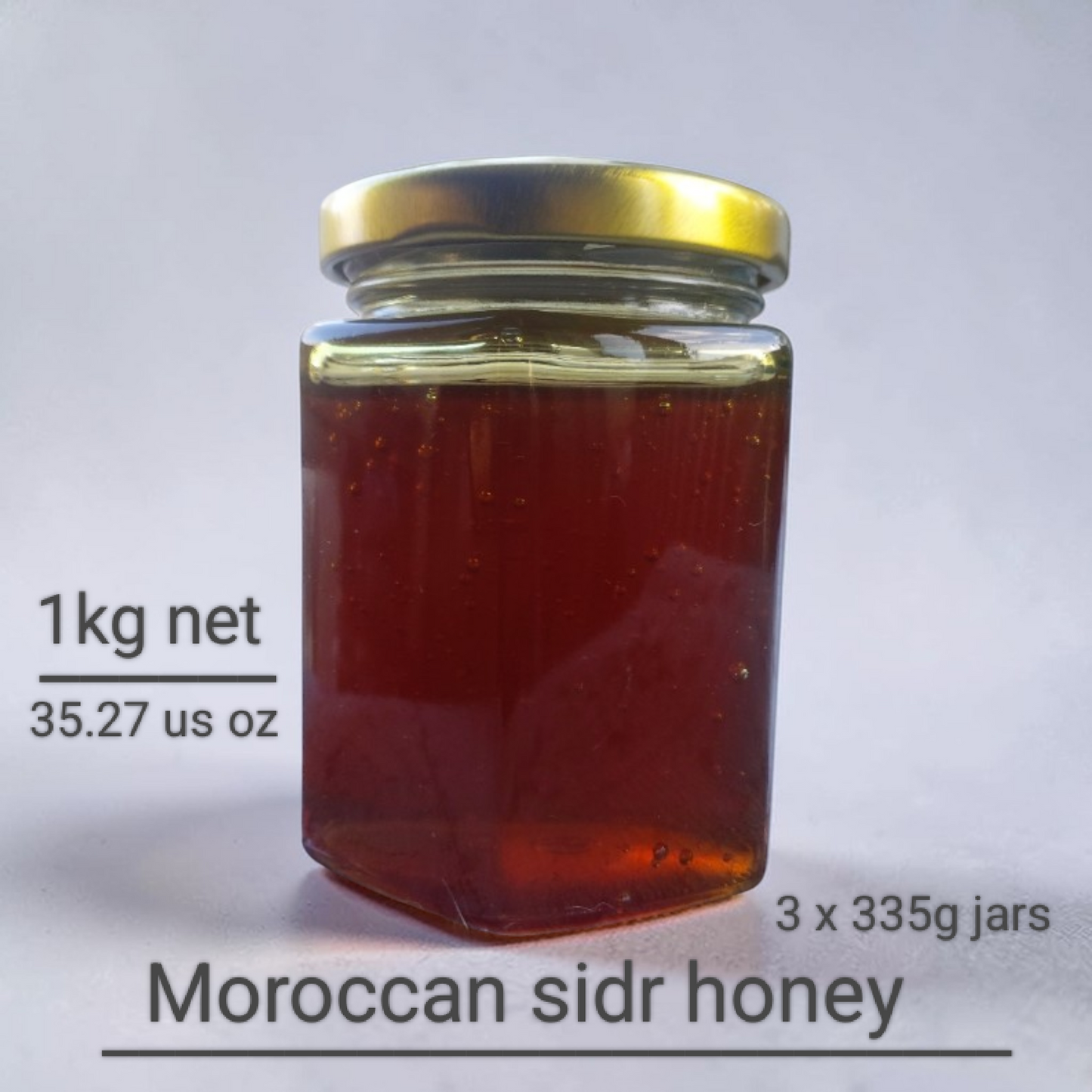 Organic Moroccan Sidr Honey 1kg net