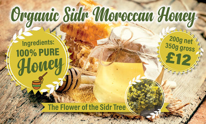 Honey Organic Moroccan Sidr