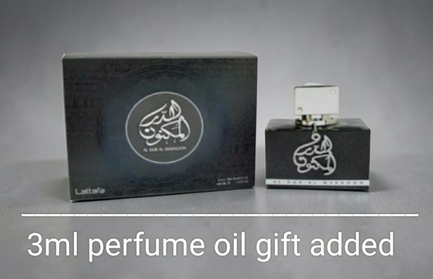 Arabian perfume for men • AL DUR AL MAKNOON • 100ml • free gift 3ml perfume oil included •