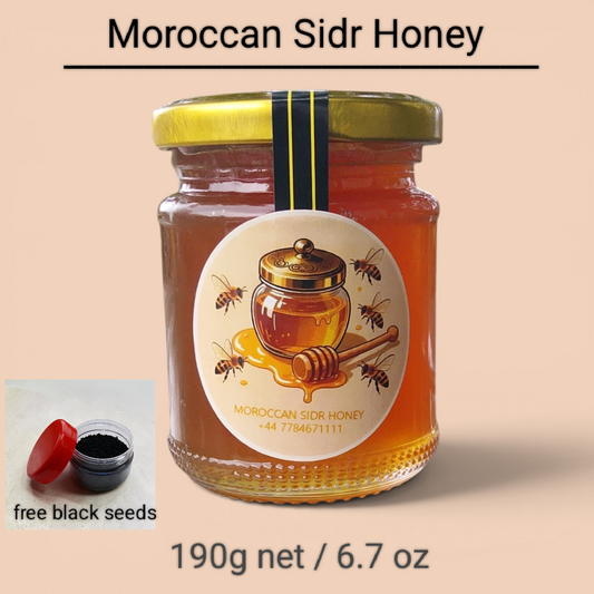 Organic moroccan sidr honey 190g