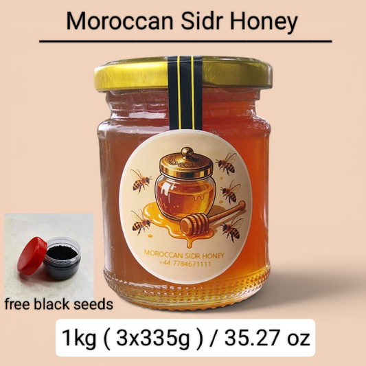 Organic Moroccan Sidr Honey 1kg net